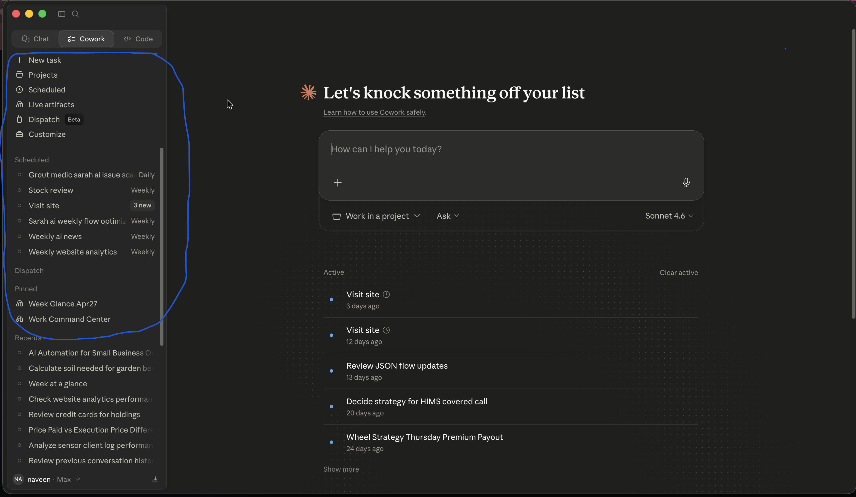 Claude Desktop — Cowork Mode